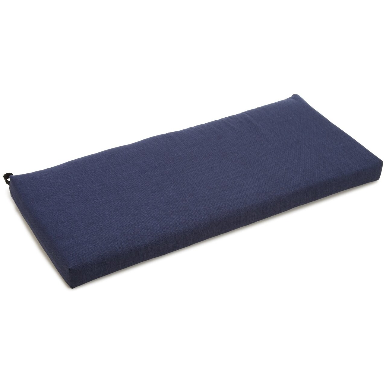 40-inch by 19-inch Outdoor Spun Polyester Loveseat Cushion - Azul